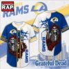 Los Angeles Rams NFL Game Day Grateful Dead Baseball Jersey Shirt, NFL Baseball Jersey 3 Los Angeles Rams NFL Game Day Grateful Dead Baseball Jersey Shirt, NFL Baseball Jersey Los Angeles Rams Nfl Game Day Grateful Dead Baseball Jersey Shirt