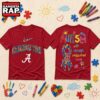 LSU Tigers NCAA Autism Awareness Puzzle Ribbon T Shirt , NCAA 3D Shirt Lsu Tigers Ncaa Autism Awareness Puzzle Ribbon T Shirt