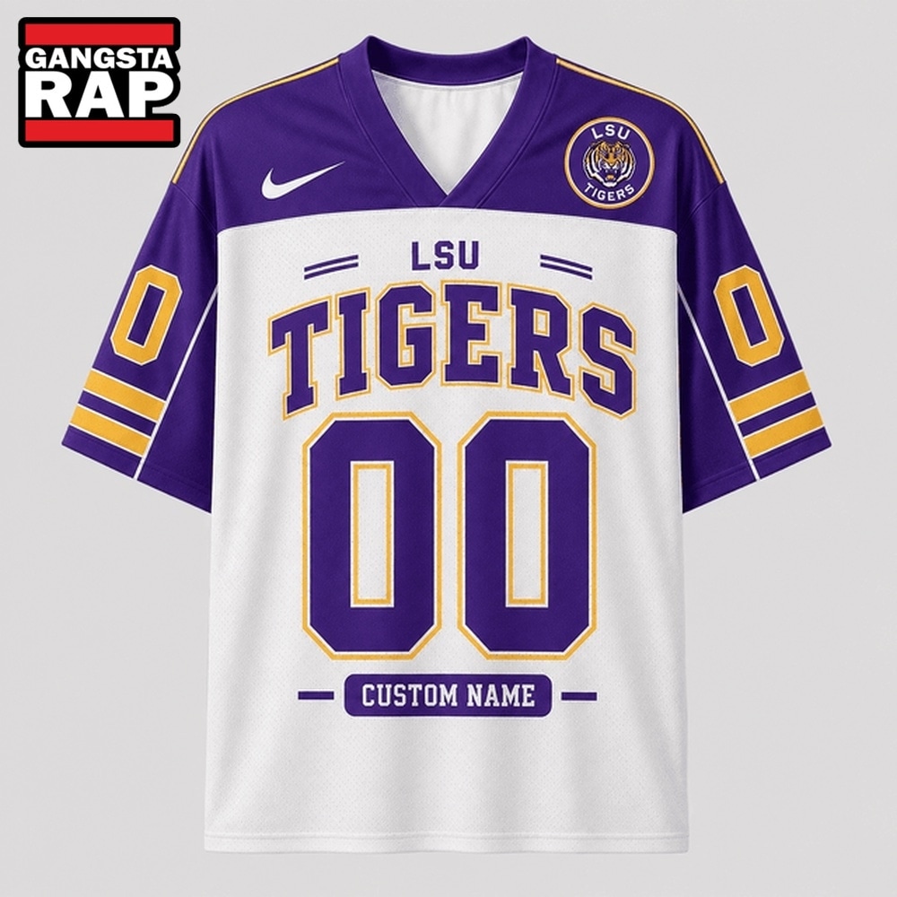 LSU Tigers NCAA College Team Pride Personalized Football jersey, NCAA Football Jersey LSU Tigers NCAA College Team Pride Personalized Football jersey, NCAA Football Jersey
