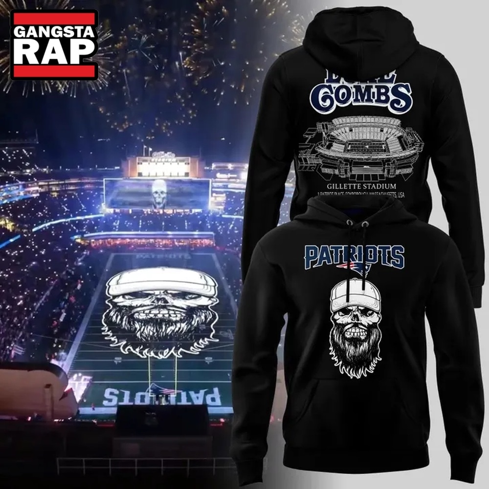 Luke Combs x New England Patriots 2026 Black Hoodie , Trending 3D Music Shirt Luke Combs X New England Patriots 2026 Black Hoodie