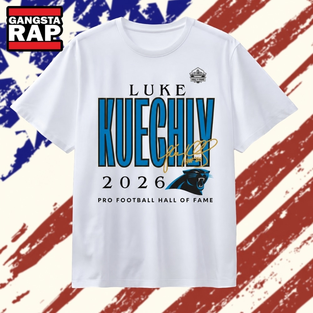 Luke Kuechly Panthers Class of 2026 T Shirt , Vintage Trending Shirt Luke Kuechly Panthers Class OF 2026 T Shirt