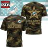 Miami Dolphins NFL Veterans US Army Camo New Design 3D Shirt , Football New Design Shirt Miami Dolphins Nfl Veterans US Army Camo New Design 3D Shirt