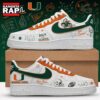 Miami Hurricanes 2026 NCAA Football Back To School Air Force 1 Shoes Sneakers , NCAA Sport Sneakers 3 Miami Hurricanes 2026 NCAA Football Back To School Air Force 1 Shoes Sneakers , NCAA Sport Sneakers Miami Hurricanes 2026 Ncaa Football Back TO School Air Force 1 Shoes Sneakers