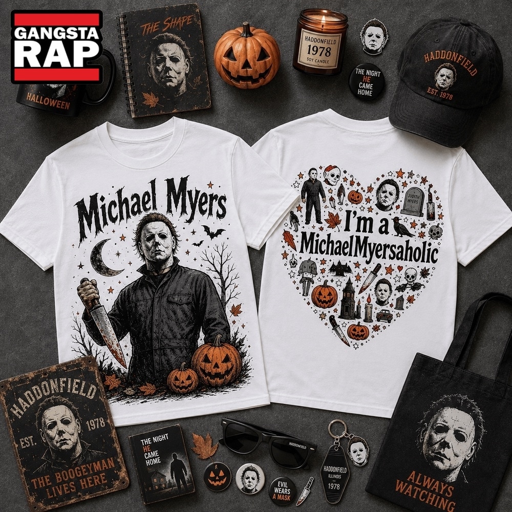 Michael Myers Halloween Horror Graphic 3D Shirt , Music Trending 3D Shirt Michael Myers Halloween Horror Graphic 3D Shirt