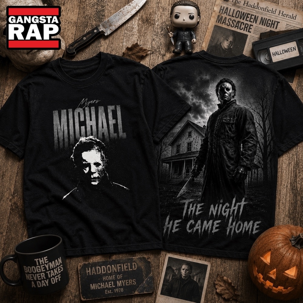 Michael Myers The Night He Came Home Halloween 3D Shirt , Trending 3D Music Shirt Michael Myers The Night HE Came Home Halloween 3D Shirt