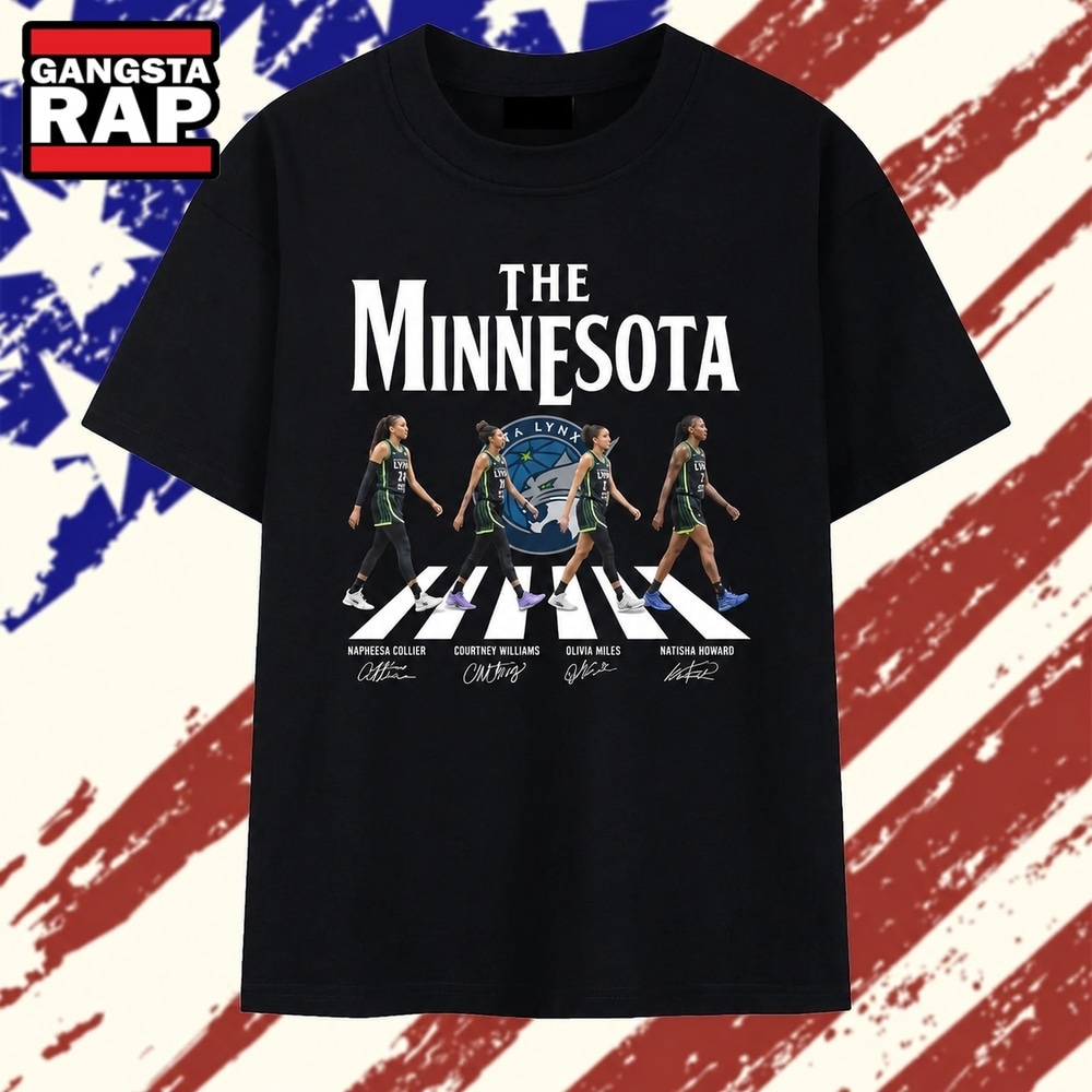 Minnesota Lynx Abbey Road Graphic T Shirt , Trending 2D Shirt Minnesota Lynx Abbey Road Graphic T Shirt , Trending 2D Shirt