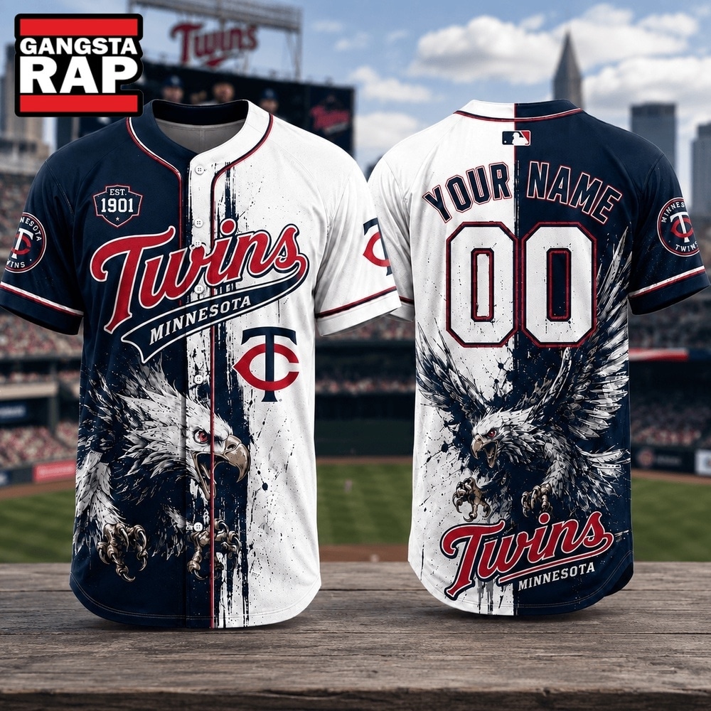 Minnesota Twins 2026 MLB Eagle America Personalized Baseball Jersey , MLB Baseball Jersey Minnesota Twins 2026 Mlb Eagle America Personalized Baseball Jersey