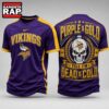 Minnesota Vikings NFL Till I’m Dead Forever Skull Fan Pride 3D Shirt, Football New Design Shirt Minnesota Vikings Nfl Till I M Dead Forever Skull Fan Pride 3D Shirt