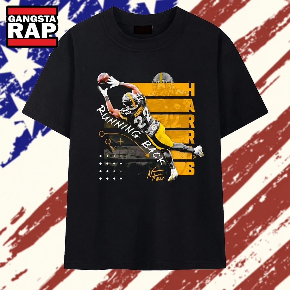 Najee Harris Pittsburgh Steelers Running Back Signature T Shirt, Trending 2D Shirt Najee Harris Pittsburgh Steelers Running Back Signature T Shirt, Trending 2D Shirt