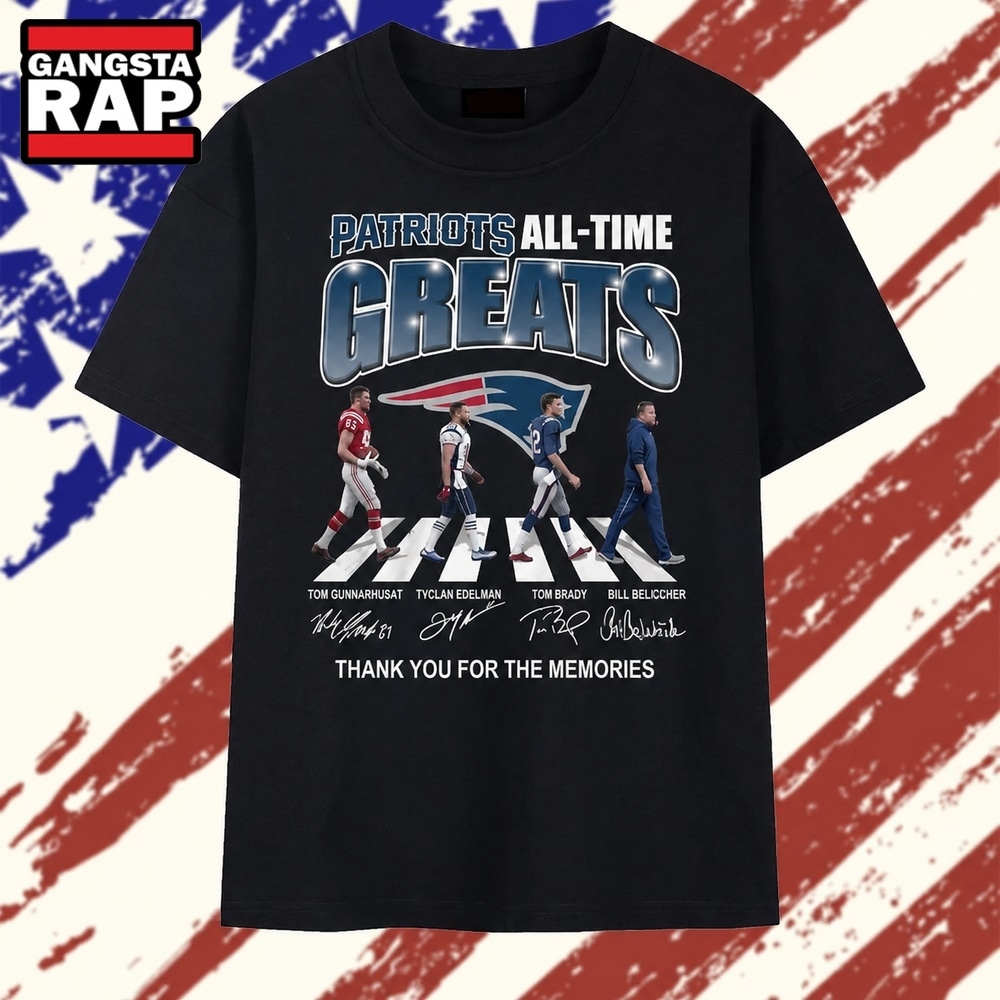 New England Patriots All Time Greats Abbey Road Graphic 2026 T Shirt , Vintage Trending Shirt New England Patriots All Time Greats Abbey Road Graphic 2026 T Shirt , Vintage Trending Shirt