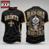 New Orleans Saints NFL Till I’m Dead Forever Skull Fan Pride 3D Shirt, Football New Design Shirt New Orleans Saints Nfl Till I M Dead Forever Skull Fan Pride 3D Shirt