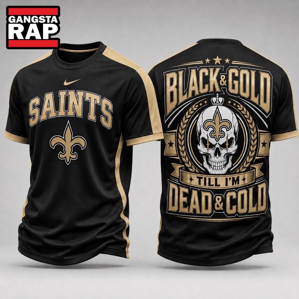 New Orleans Saints NFL Till I’m Dead Forever Skull Fan Pride 3D Shirt, Football New Design Shirt New Orleans Saints NFL Till I’m Dead Forever Skull Fan Pride 3D Shirt, Football New Design Shirt