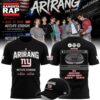 New York Giants x BTS WORLD TOUR ARIRANG 2026 T Shirt , Music Trending 3D Shirt New York Giants X Bts World Tour Arirang 2026 T Shirt