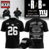 New York Giants x Usher & Chris Brown 2026 Limited Edition Black T Shirt , Music Trending 3D Shirt New York Giants X Usher Chris Brown 2026 Limited Edition Black T Shirt