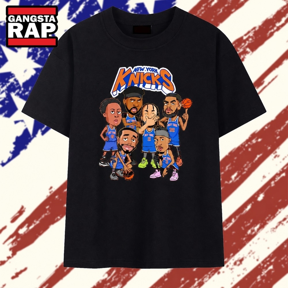 New York Knicks Playoff Nba Players Caricature Cartoon T Shirt , Vintage Trending Shirt New York Knicks Playoff Nba Players Caricature Cartoon T Shirt , Vintage Trending Shirt