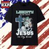 New York Liberty In My Veins Jesus In My Heart Signature 2026 T Shirt , Trending 2D Shirt New York Liberty IN MY Veins Jesus IN MY Heart Signature 2026 T Shirt