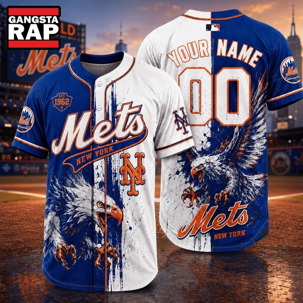 New York Mets 2026 MLB Eagle America Personalized Baseball Jersey , MLB Baseball Jersey New York Mets 2026 Mlb Eagle America Personalized Baseball Jersey