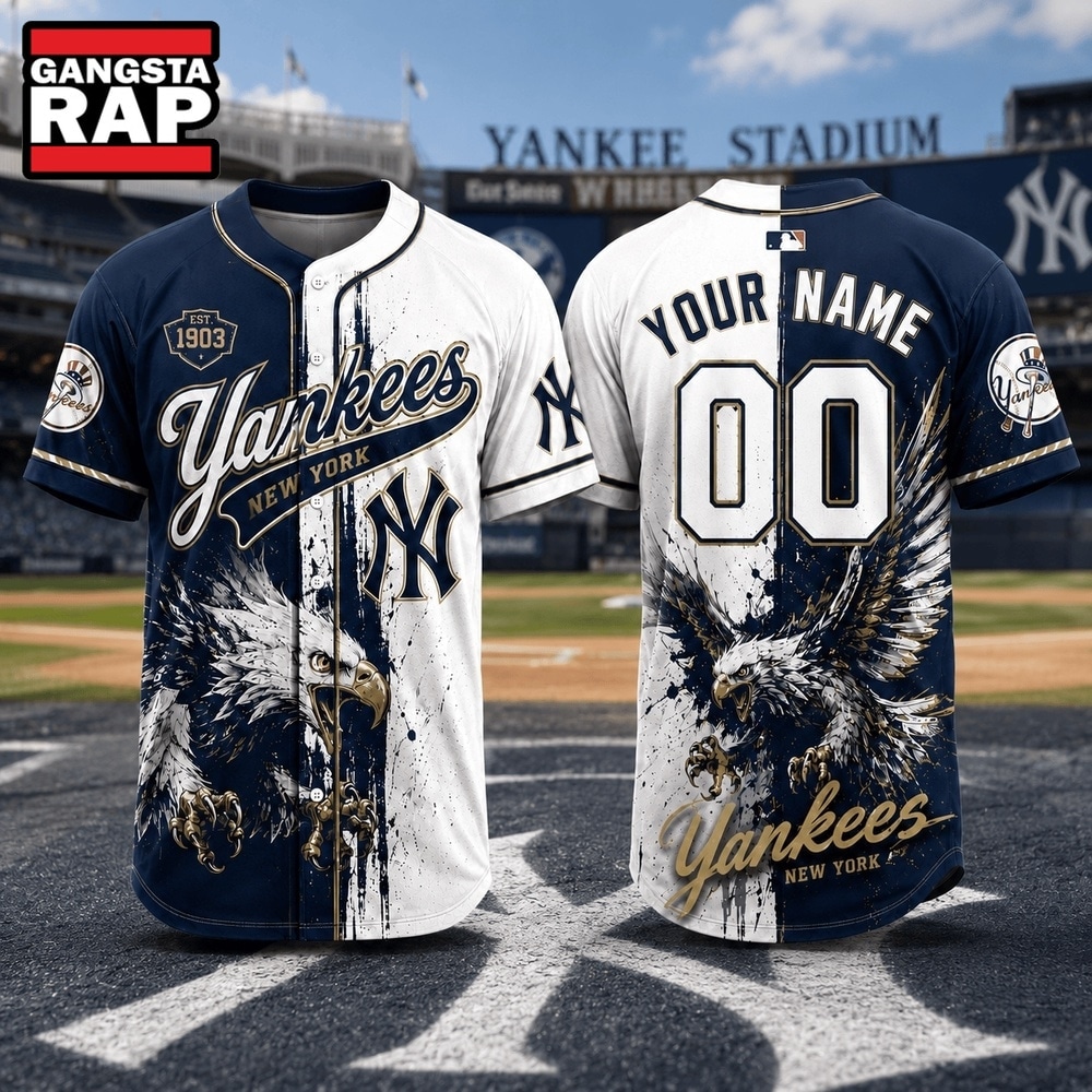 New York Yankees 2026 MLB Eagle America Personalized Baseball Jersey , MLB Baseball Jersey New York Yankees 2026 Mlb Eagle America Personalized Baseball Jersey