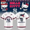 New York Yankees x Hello kitty Day 2026 Baseball Jersey, Trending Music Jersey New York Yankees X Hello Kitty Day 2026 Baseball Jersey