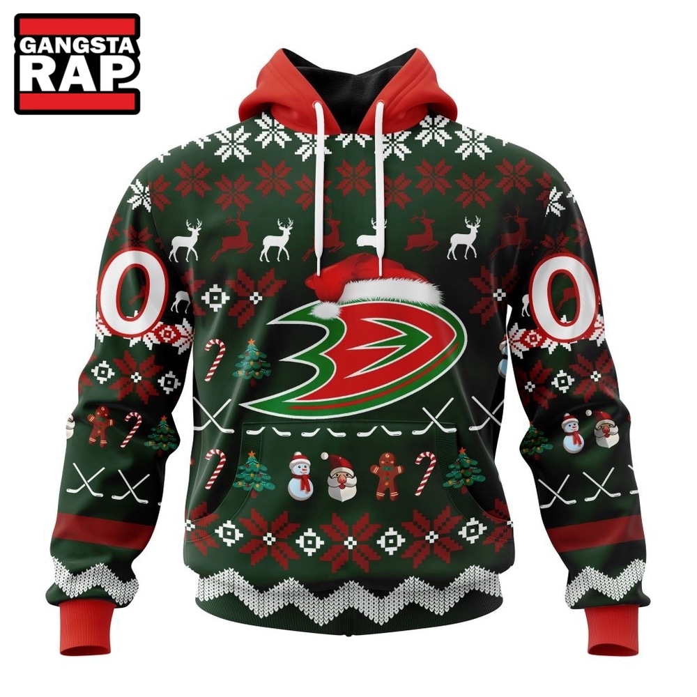 NHL Anaheim Ducks Hockey Christmas Is Coming 2026 Hoodie, T Shirt , NHL 3D Shirt Nhl Anaheim Ducks Hockey Christmas IS Coming 2026 Hoodie T Shirt 1