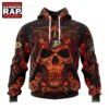 NHL Anaheim Ducks Special Design Halloween With Skull Art Hoodie, T Shirt , NHL 3D Shirt Nhl Anaheim Ducks Special Design Halloween With Skull Art Hoodie T Shirt 1