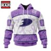 NHL Anaheim Ducks Special Lavender Fight Cancer Hoodie, T Shirt , NHL 3D Shirt Nhl Anaheim Ducks Special Lavender Fight Cancer Hoodie T Shirt 1