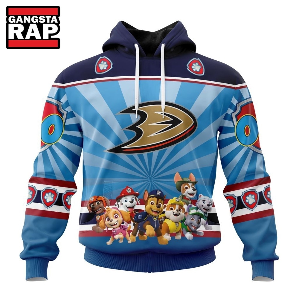 NHL Anaheim Ducks Special Paw Patrol Kits Hoodie, T Shirt , NHL 3D Shirt NHL Anaheim Ducks Special Paw Patrol Kits Hoodie, T Shirt , NHL 3D Shirt