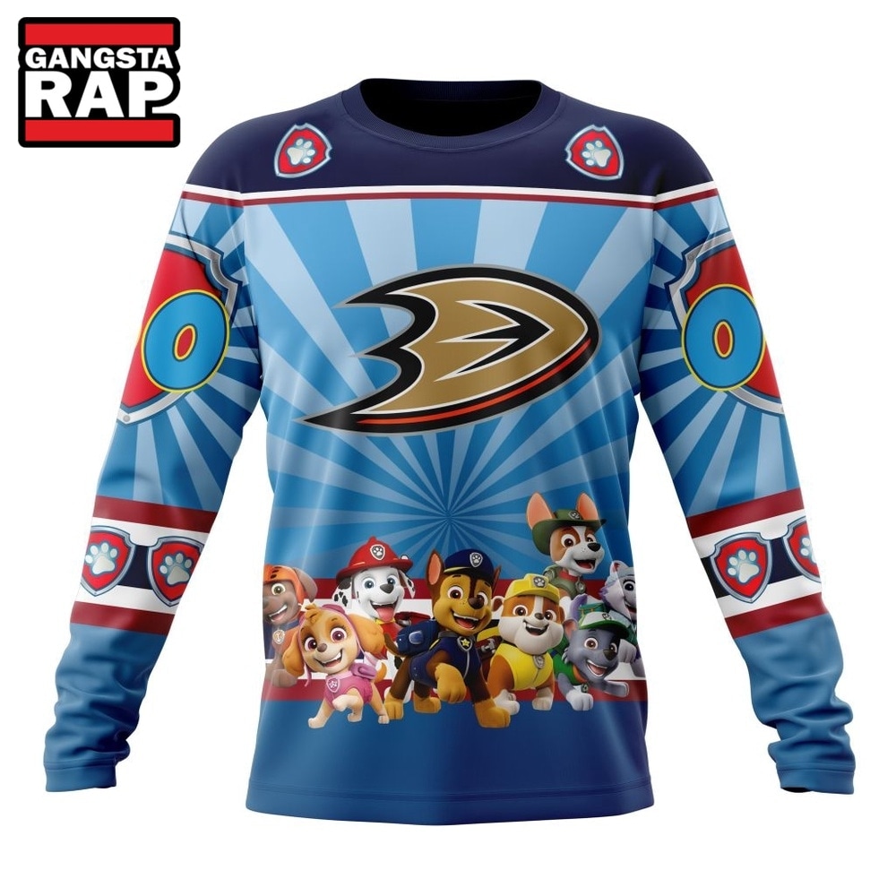 NHL Anaheim Ducks Special Paw Patrol Kits Hoodie, T Shirt , NHL 3D Shirt NHL Anaheim Ducks Special Paw Patrol Kits Hoodie, T Shirt , NHL 3D Shirt