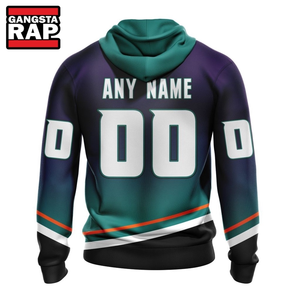 NHL Anaheim Ducks Special Retro Gradient Design Hoodie, T Shirt, NHL 3D Shirt Nhl Anaheim Ducks Special Retro Gradient Design Hoodie T Shirt 2