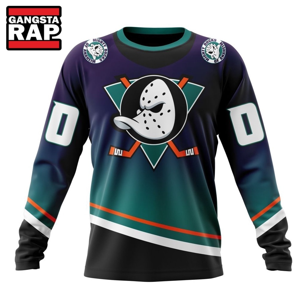 NHL Anaheim Ducks Special Retro Gradient Design Hoodie, T Shirt, NHL 3D Shirt NHL Anaheim Ducks Special Retro Gradient Design Hoodie, T Shirt, NHL 3D Shirt