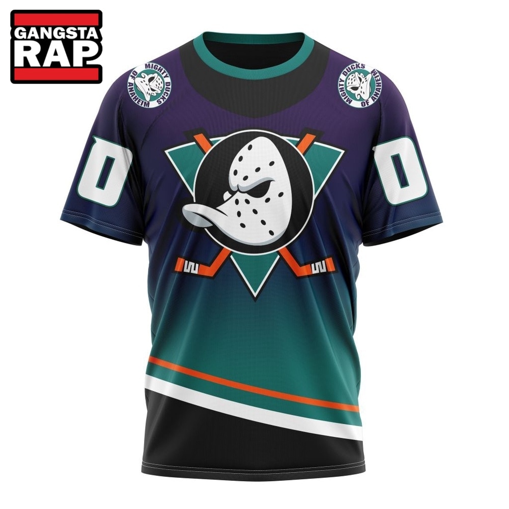 NHL Anaheim Ducks Special Retro Gradient Design Hoodie, T Shirt, NHL 3D Shirt NHL Anaheim Ducks Special Retro Gradient Design Hoodie, T Shirt, NHL 3D Shirt