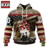 NHL Arizona Coyotes Specialized Unisex Kits Remember Pearl Harbor Hoodie, T Shirt , NHL 3D Shirt Nhl Arizona Coyotes Specialized Unisex Kits Remember Pearl Harbor Hoodie T Shirt 1