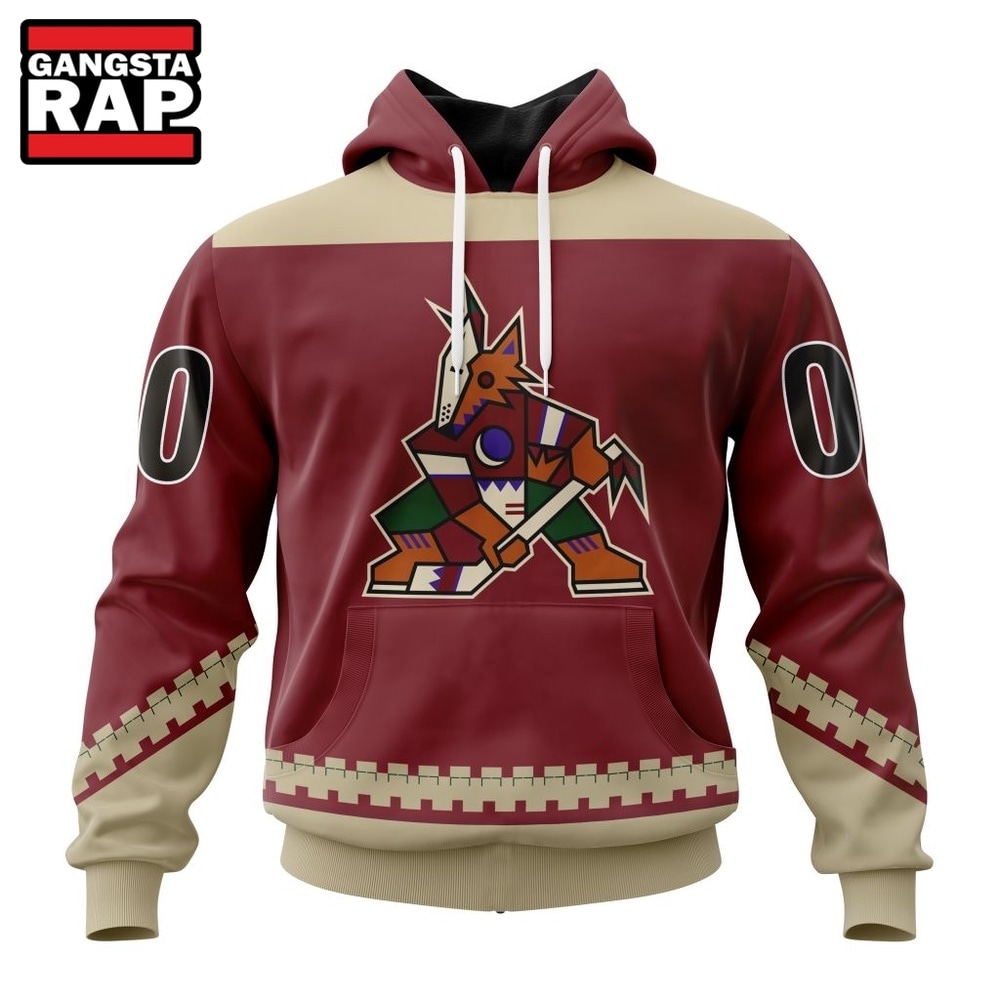 NHL Arizona Coyotes Specialized Unisex Kits With Retro Concepts Hoodie, T Shirt , NHL 3D Shirt Nhl Arizona Coyotes Specialized Unisex Kits With Retro Concepts Hoodie T Shirt 1