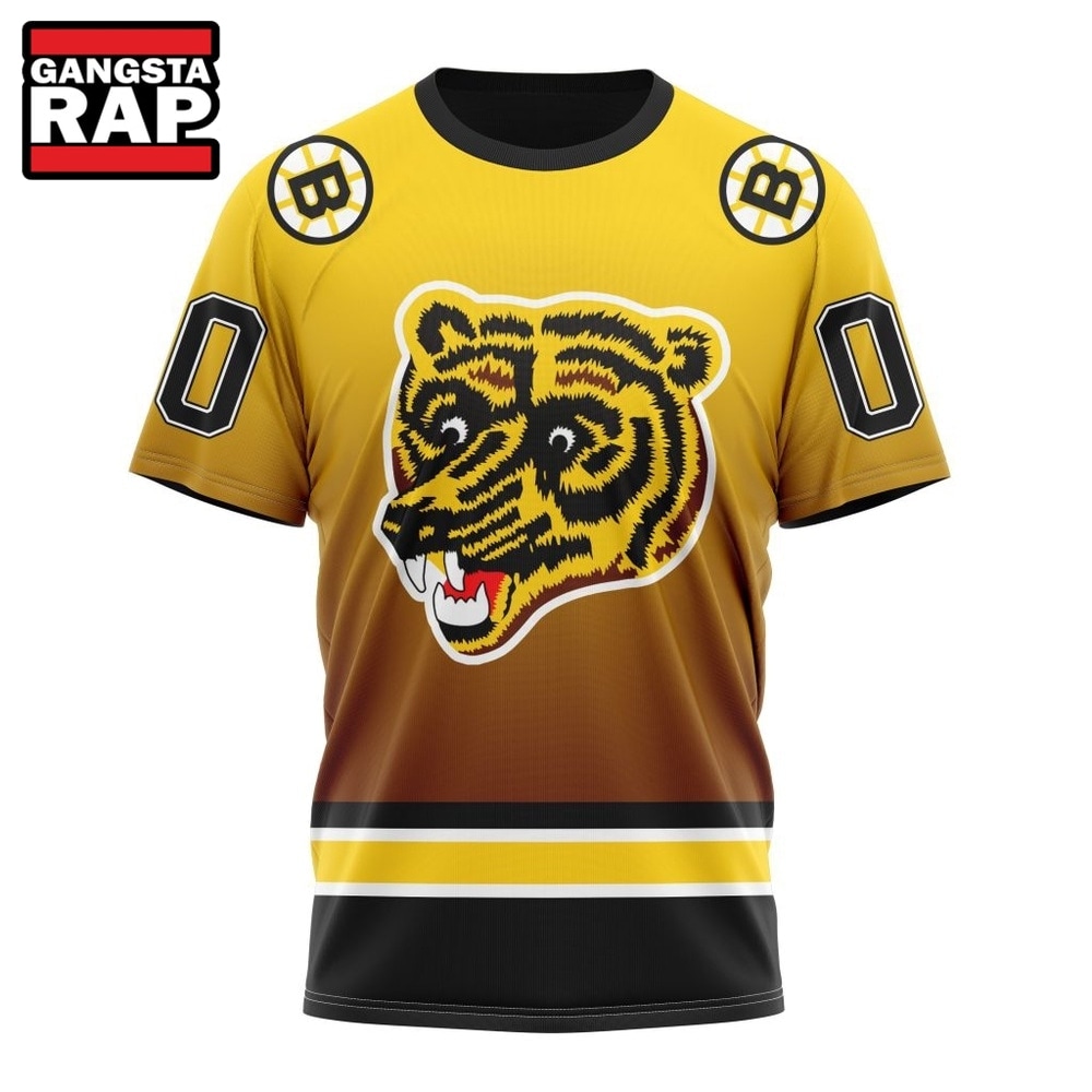 NHL Boston Bruins Special Retro Gradient Design Hoodie, T Shirt, NHL 3D Shirt NHL Boston Bruins Special Retro Gradient Design Hoodie, T Shirt, NHL 3D Shirt