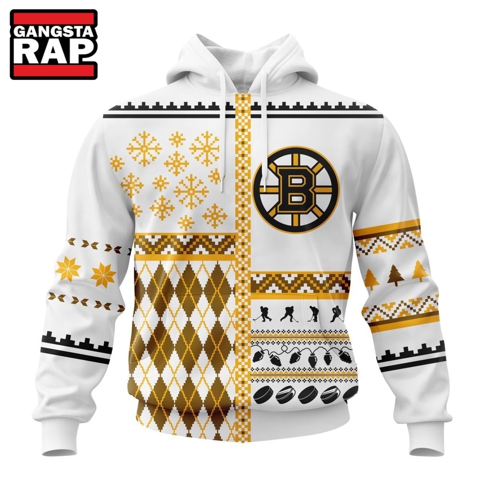 NHL Boston Bruins Specialized Christmas Is Coming New Design Hoodie, T Shirt , NHL 3D Shirt Nhl Boston Bruins Specialized Christmas IS Coming New Design Hoodie T Shirt 1