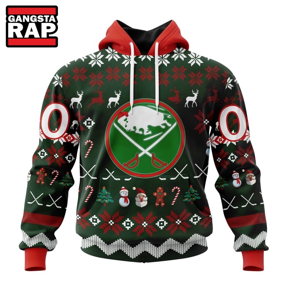 NHL Buffalo Sabres Hockey Christmas Is Coming 2026 Hoodie, T Shirt , NHL 3D Shirt Nhl Buffalo Sabres Hockey Christmas IS Coming 2026 Hoodie T Shirt 1