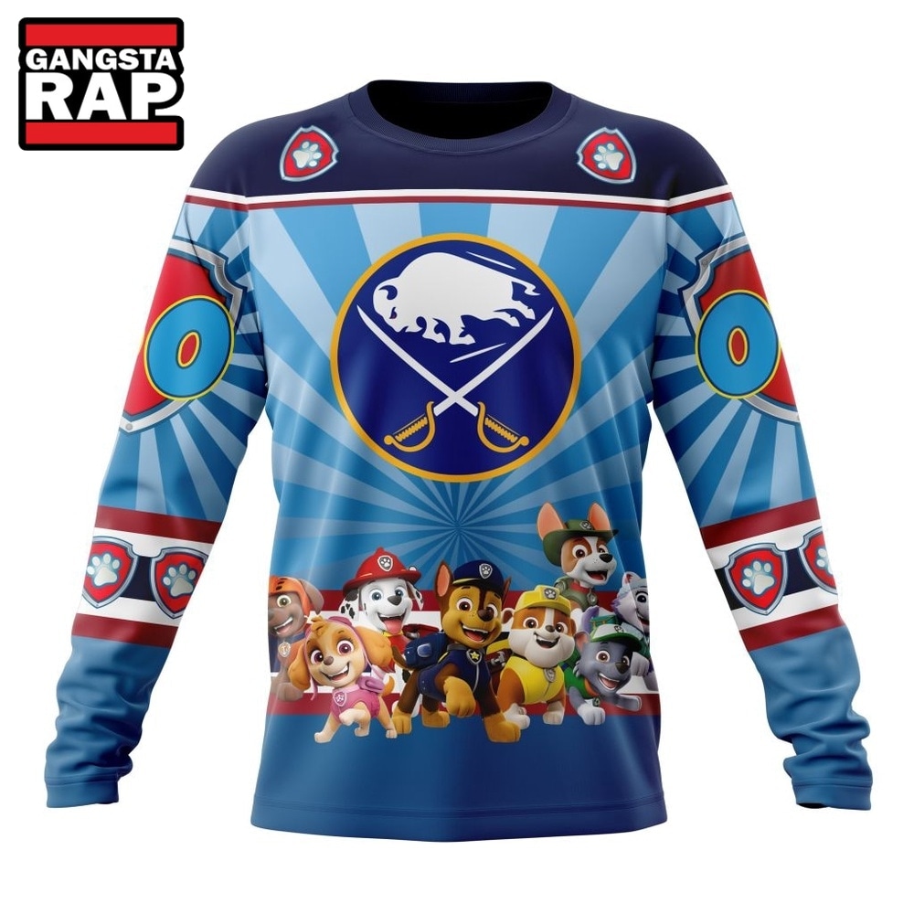 NHL Buffalo Sabres Special Paw Patrol Kits Hoodie, T Shirt , NHL 3D Shirt NHL Buffalo Sabres Special Paw Patrol Kits Hoodie, T Shirt , NHL 3D Shirt