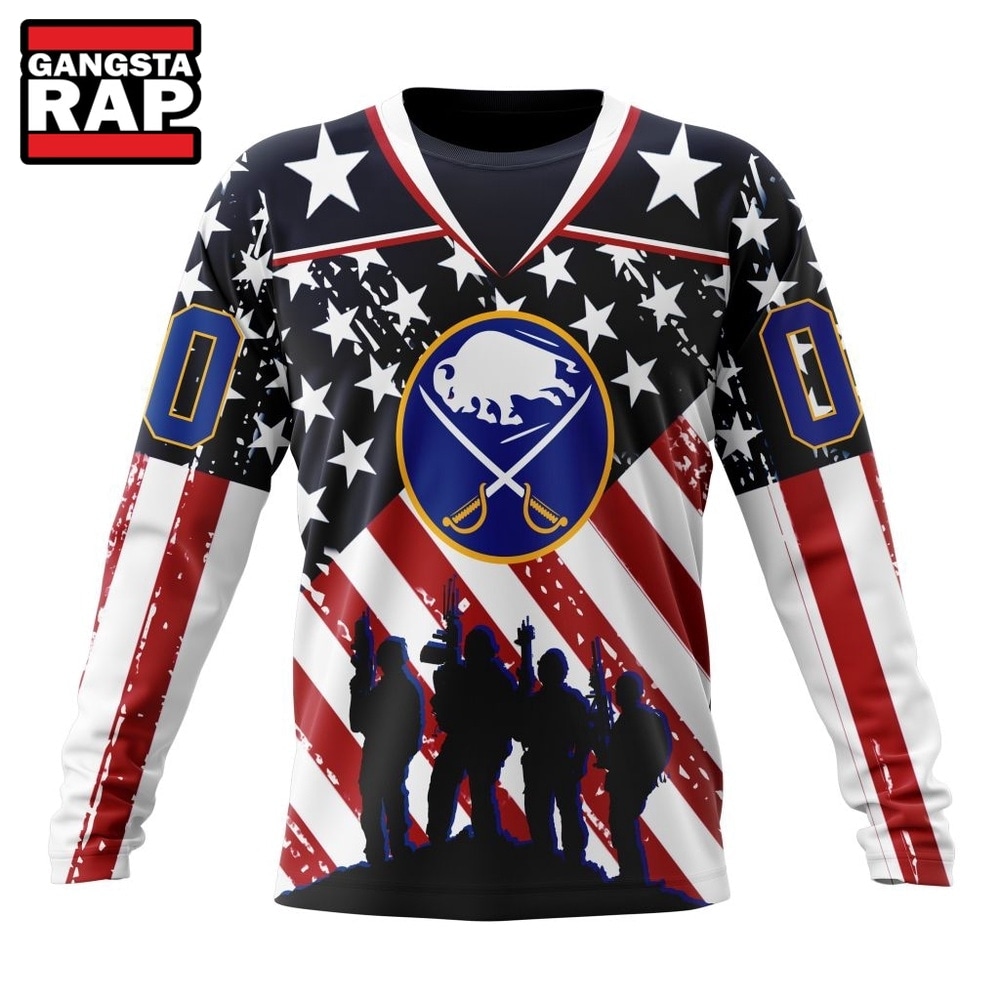 NHL Buffalo Sabres Specialized Kits For Honor USS Military Hoodie, T Shirt , NHL 3D Shirt NHL Buffalo Sabres Specialized Kits For Honor USS Military Hoodie, T Shirt , NHL 3D Shirt