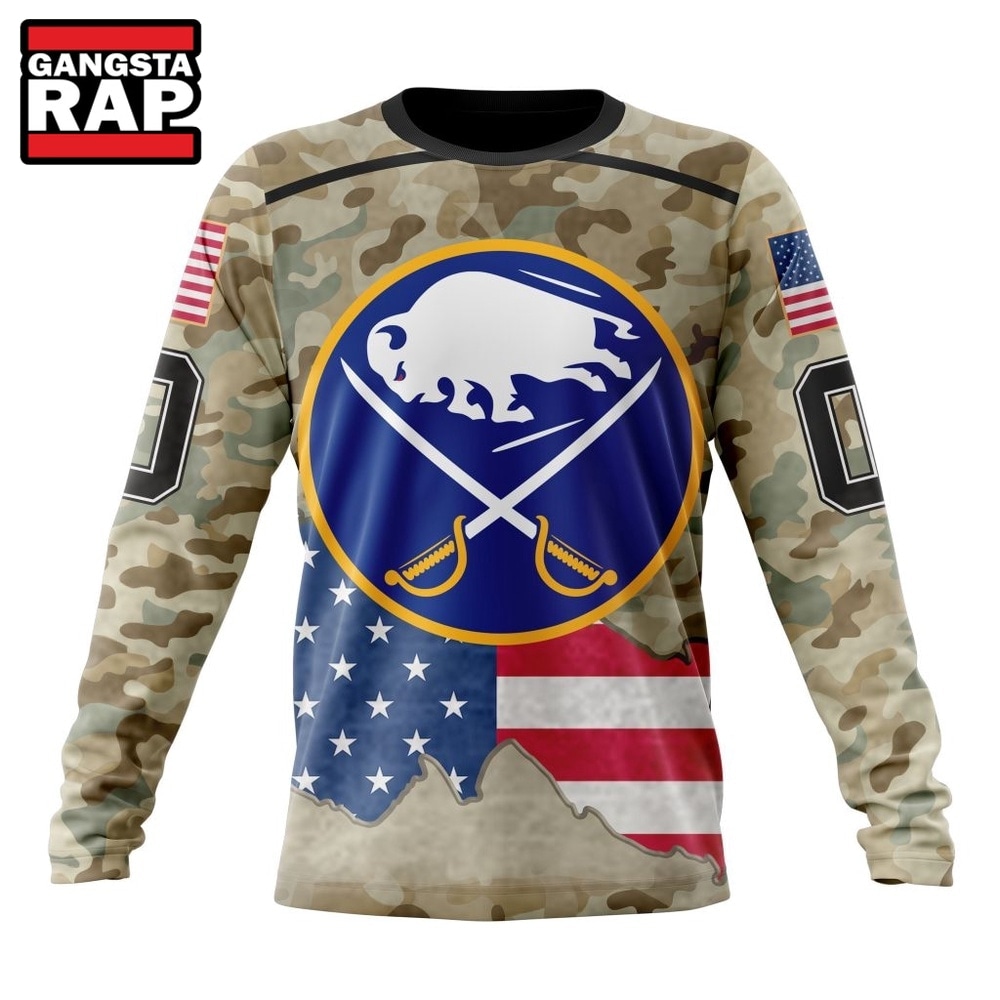 NHL Buffalo Sabres Specialized Kits For United State With Camo Color Hoodie, T Shirt , NHL 3D Shirt NHL Buffalo Sabres Specialized Kits For United State With Camo Color Hoodie, T Shirt , NHL 3D Shirt