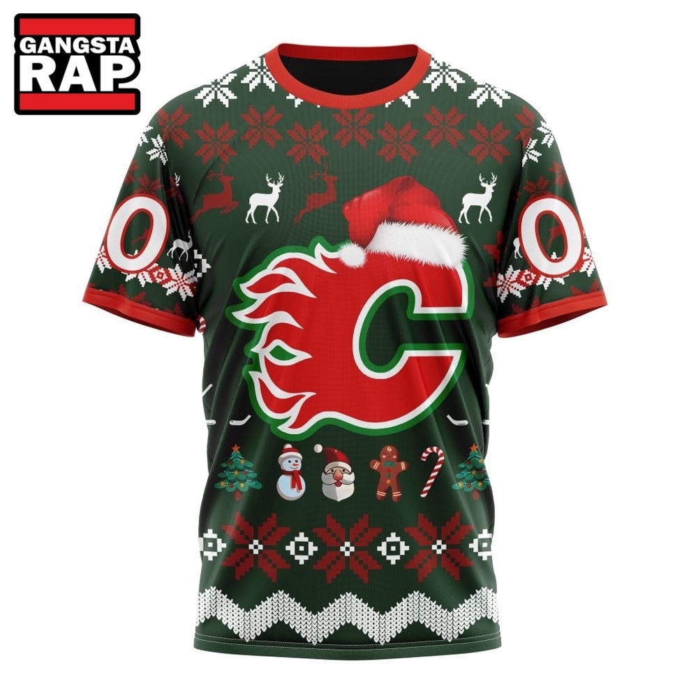 NHL Calgary Flames Hockey Christmas Is Coming 2026 Hoodie, T Shirt , NHL 3D Shirt NHL Calgary Flames Hockey Christmas Is Coming 2026 Hoodie, T Shirt , NHL 3D Shirt