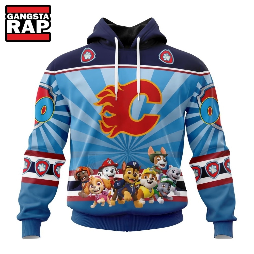 NHL Calgary Flames Special Paw Patrol Kits Hoodie, T Shirt , NHL 3D Shirt NHL Calgary Flames Special Paw Patrol Kits Hoodie, T Shirt , NHL 3D Shirt