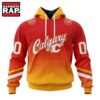 NHL Calgary Flames Special Retro Gradient Design Hoodie, T Shirt, NHL 3D Shirt Nhl Calgary Flames Special Retro Gradient Design Hoodie T Shirt 1