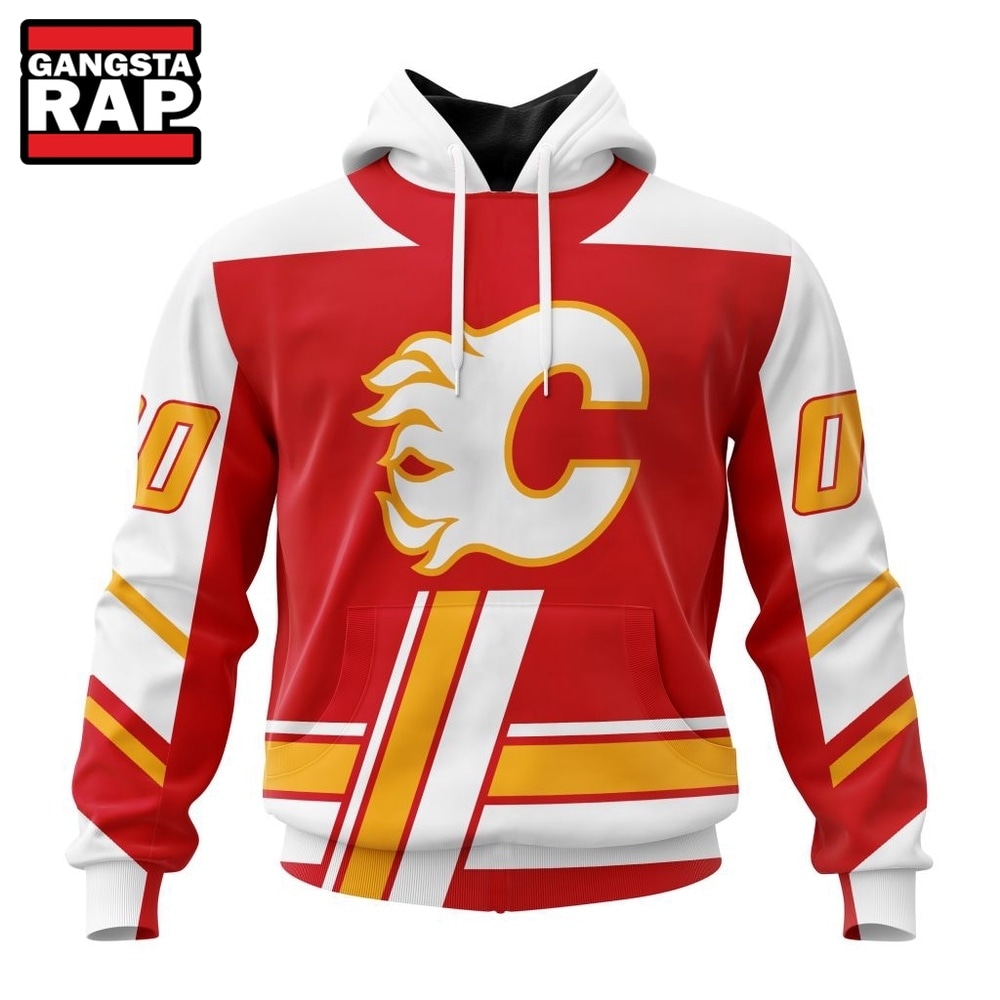 NHL Calgary Flames Specialized Unisex Kits With Retro Concepts Hoodie, T Shirt , NHL 3D Shirt Nhl Calgary Flames Specialized Unisex Kits With Retro Concepts Hoodie T Shirt 1