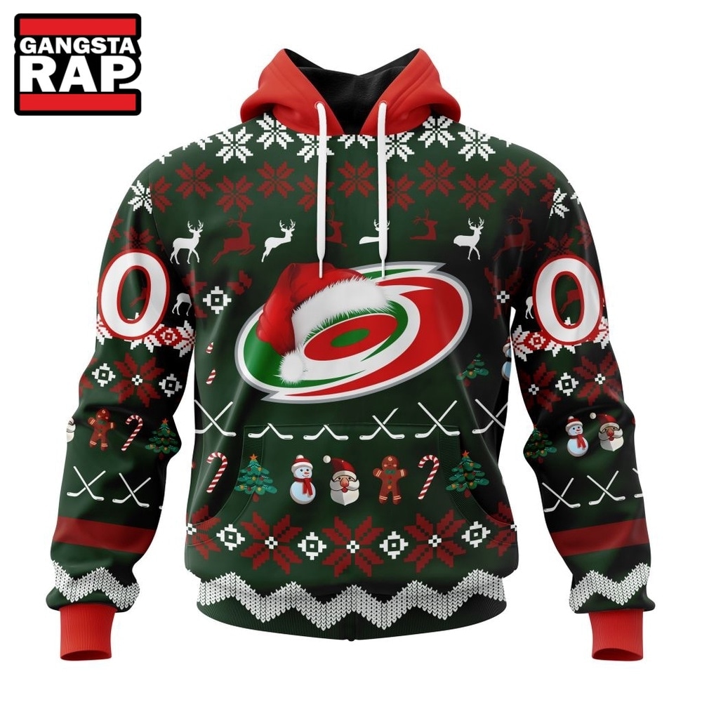 NHL Carolina Hurricanes Hockey Christmas Is Coming 2026 Hoodie, T Shirt , NHL 3D Shirt Nhl Carolina Hurricanes Hockey Christmas IS Coming 2026 Hoodie T Shirt 1
