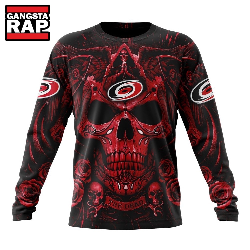 NHL Carolina Hurricanes Special Design Halloween With Skull Art Hoodie, T Shirt , NHL 3D Shirt NHL Carolina Hurricanes Special Design Halloween With Skull Art Hoodie, T Shirt , NHL 3D Shirt
