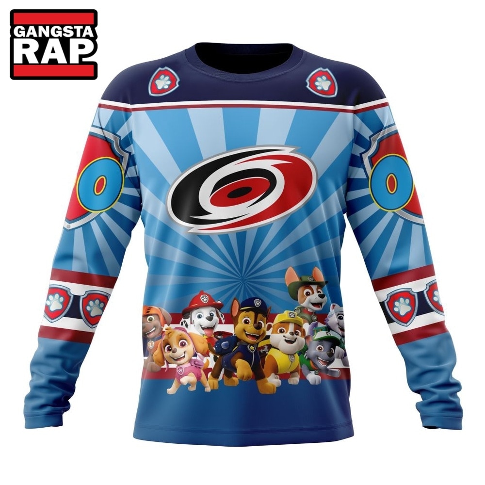 NHL Carolina Hurricanes Special Paw Patrol Kits Hoodie, T Shirt , NHL 3D Shirt NHL Carolina Hurricanes Special Paw Patrol Kits Hoodie, T Shirt , NHL 3D Shirt