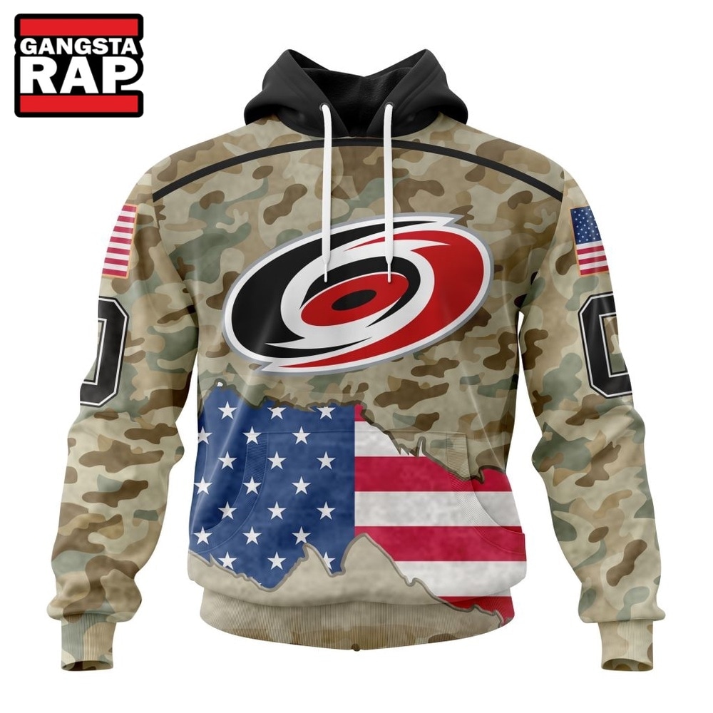 NHL Carolina Hurricanes Specialized Kits For United State With Camo Color Hoodie, T Shirt , NHL 3D Shirt Nhl Carolina Hurricanes Specialized Kits For United State With Camo Color Hoodie T Shirt 1