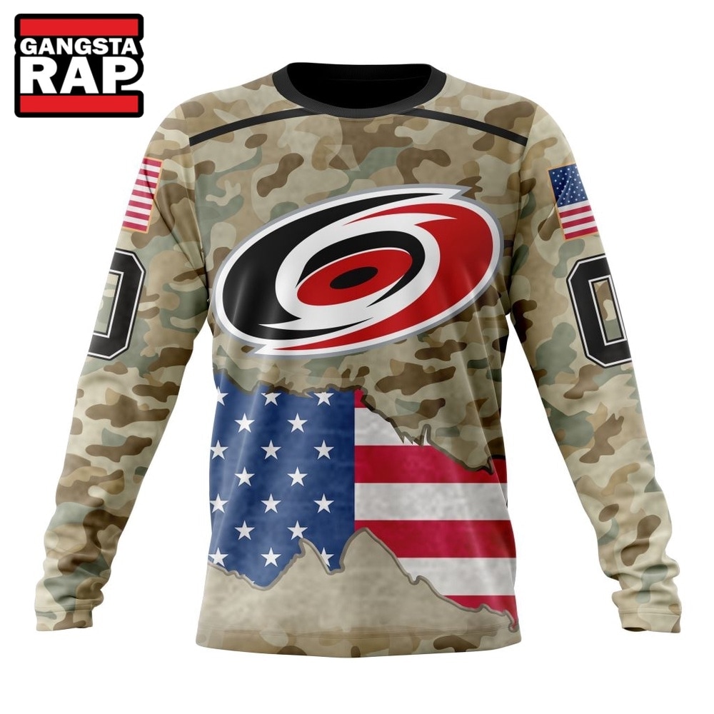 NHL Carolina Hurricanes Specialized Kits For United State With Camo Color Hoodie, T Shirt , NHL 3D Shirt NHL Carolina Hurricanes Specialized Kits For United State With Camo Color Hoodie, T Shirt , NHL 3D Shirt