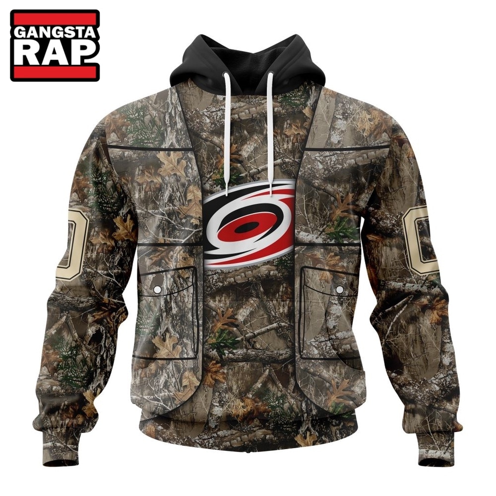 NHL Carolina Hurricanes Specialized Unisex Vest Kits With Realtree Camo Hoodie, T Shirt, NHL 3D Shirt NHL Carolina Hurricanes Specialized Unisex Vest Kits With Realtree Camo Hoodie, T Shirt, NHL 3D Shirt
