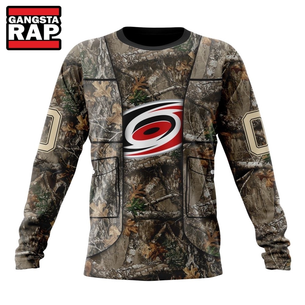 NHL Carolina Hurricanes Specialized Unisex Vest Kits With Realtree Camo Hoodie, T Shirt, NHL 3D Shirt NHL Carolina Hurricanes Specialized Unisex Vest Kits With Realtree Camo Hoodie, T Shirt, NHL 3D Shirt